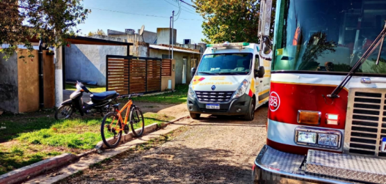 Explosión en Mariano H. Alfonso: Quiso hacer un asado, arrojó nafta y terminó con quemaduras