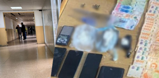 Impactante secuestro de cocaína y arma en una paciente internada en maternidad del Hospital de San Pedro