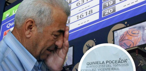 Jubilado ganó $147 millones en la Quiniela y conmovió con su sueño