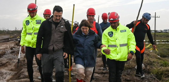 Bullrich y Petri viajan de urgencia a Zárate y Campana por las inundaciones: “Vamos con todas las fuerzas del Estado”