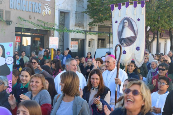 Pergamino celebró con fe y emoción la fiesta litúrgica de la beata María Crescencia Pérez