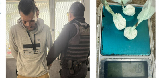 Pergamino: lo atraparon con cocaína en una riñonera en plena calle