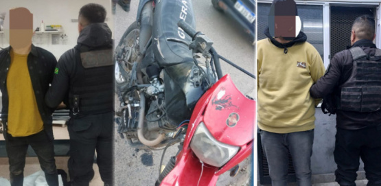 Insólito: cayó con una moto robada sin patente y terminó detenido por encubrimiento
