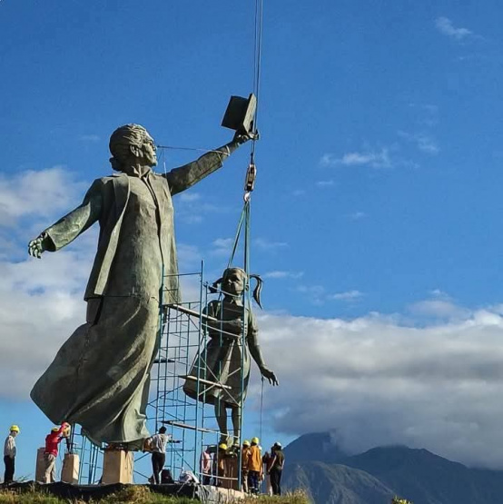 La Rioja inauguró el monumento más grande del país dedicado a una mujer: Homenaje histórico a Rosario Vera Peñaloza