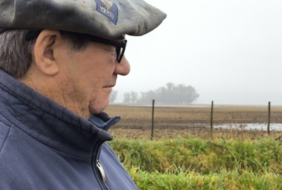 La historia de Miguel: producir entre el agua y el abandono en el partido de 9 de Julio