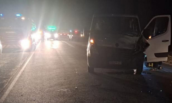 Violento choque entre un utilitario y un caballo suelto en Ruta 50: el animal murió y los ocupantes resultaron ilesos