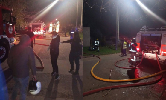 Falleció una mujer en trágico incendio intencional en vivienda de calle 20 y 57 de Colón