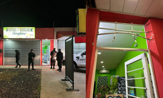 Detenido tras intentar robar una verdulería: quedó atrapado adentro y lo sorprendió la policía