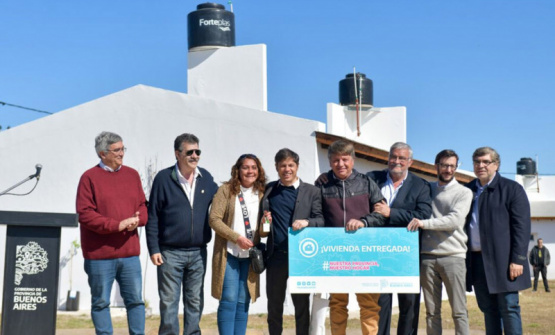 Kicillof entregó viviendas sin terminar y obligó a vecinos de Bragado y Chivilcoy a devolver las llaves