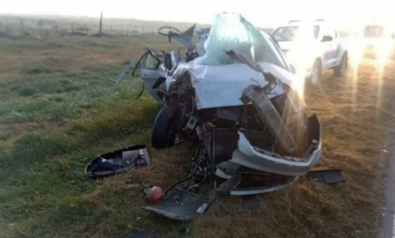 Accidente grave en Ruta 8: choque frontal contra camión detenido en El Arbolito