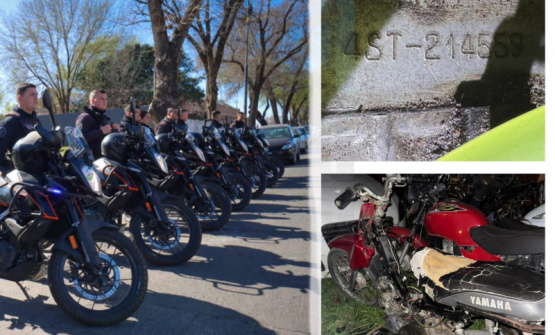 Un menor fue detenido mientras circulaba en una moto robada con pedido de secuestro activo desde 2022