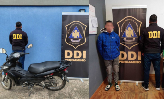 Cayó uno de los motochorros que asaltó a dos adolescentes en plena avenida Yrigoyen