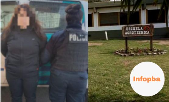Violencia en la Escuela Agrotécnica: Detuvieron a la madre que irrumpió en el aula y atacó a una alumna