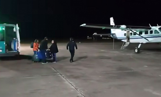 Vuelo sanitario del INCUCAI reabre el Aeródromo de Pergamino con una pista renovada