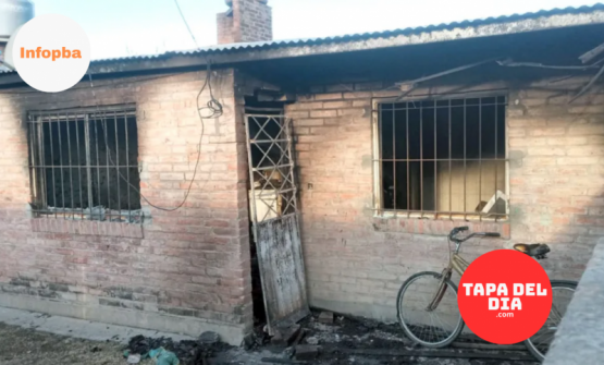 Murieron tres menores en un trágico incendio en Junín: el fuego se habría iniciado en una estufa