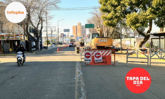 Obra clave de desagües pluviales sobre Avenida Yrigoyen: recomiendan desviar el tránsito
