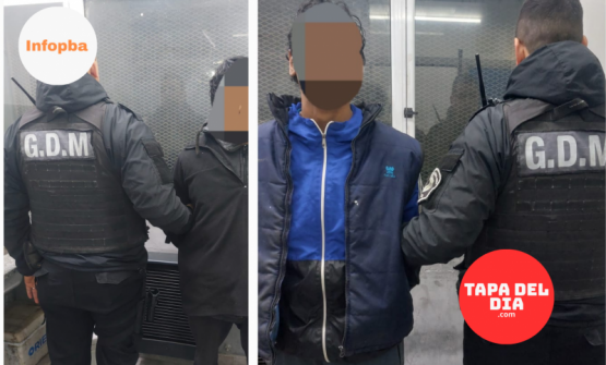  Aprehendidos por portación ilegal de arma y encubrimiento: dos hombres detenidos tras intento de fuga
