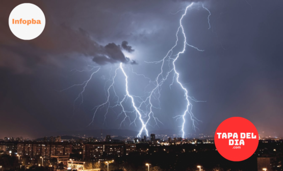 Alerta naranja por tormentas en Buenos Aires: fuertes lluvias, granizo y viento zonda en varias provincias
