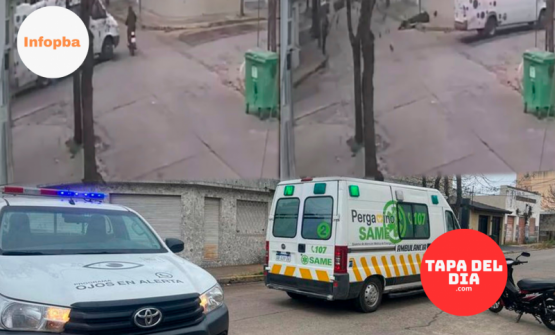 Grave choque en Pergamino: una mujer hospitalizada tras ser embestida por un furgón