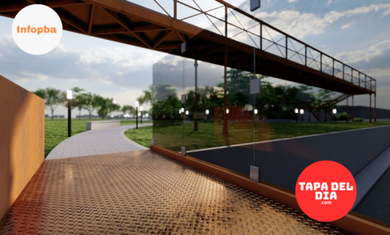 Pergamino se transforma: construirán un puente peatonal que unirá los parques Ugarte y de las Américas