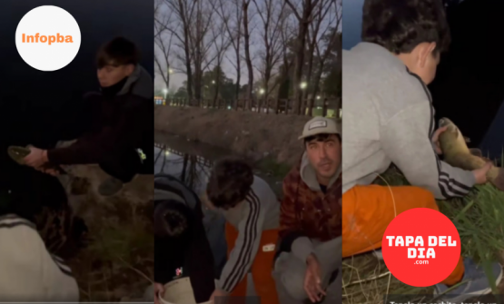 Siembran peces en el Lago del Parque Municipal de Pergamino: un gesto ambiental que merece ser destacado