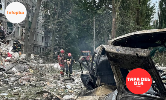 Lluvia de misiles y drones rusos golpea Kiev: seis muertos, entre ellos un niño, y más de 50 heridos