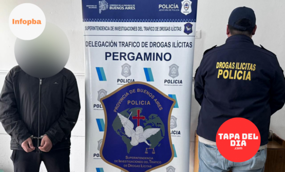 Detienen al presunto narco que abastecía un búnker en Pergamino