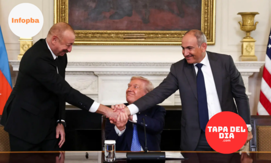 Trump consuma un histórico acuerdo de paz entre Azerbaiyán y Armenia en la Casa Blanca