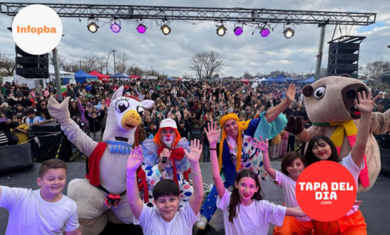 Más de 12 mil personas celebraron un Día de las Infancias inolvidable en Parque Belgrano
