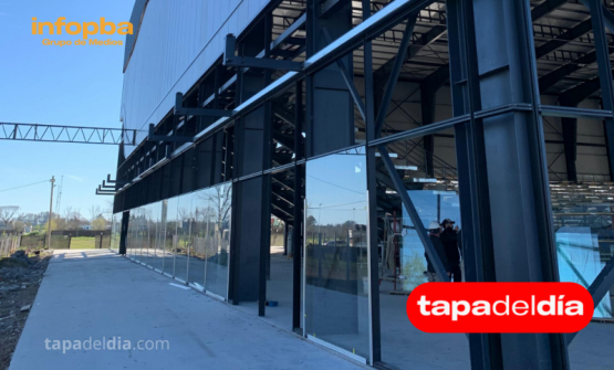 Avanzan a paso firme las obras del Microestadio Municipal: nueva etapa de construcción en marcha
