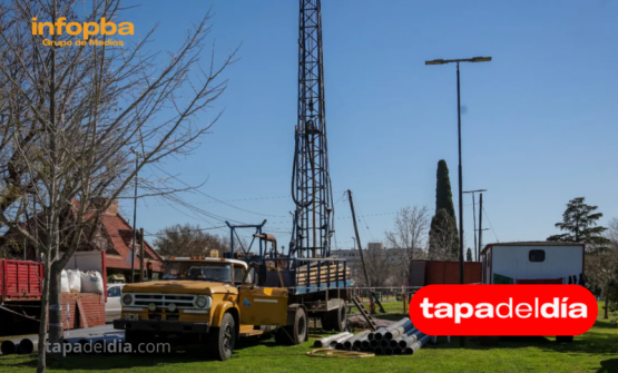 Nuevas perforaciones garantizan agua con mayor presión en barrios de Pergamino