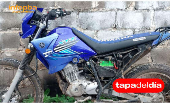 Robo y rápida intervención policial: motocicleta robada recuperada en Pergamino