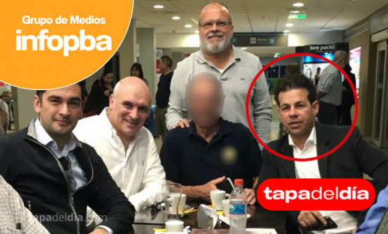 Primera imagen del pergaminense Espert con Fred Machado resurge en medio de denuncias por lavado y narcotráfico