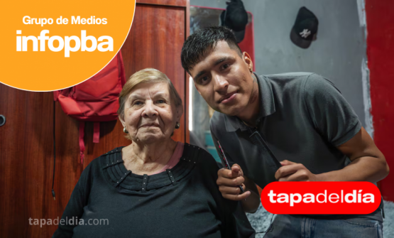 Joven barbero transforma su barrio: corta el pelo gratis a jubilados y conmueve a La Matanza