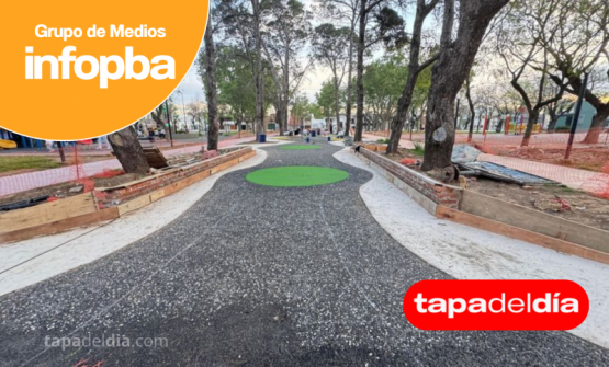 Plazas Dávila y 9 de Julio: Pergamino renueva su corazón urbano con obras históricas