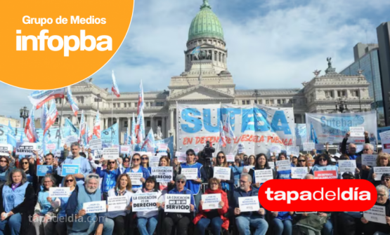Paro docente nacional: gremios se movilizan al Congreso por la educación pública