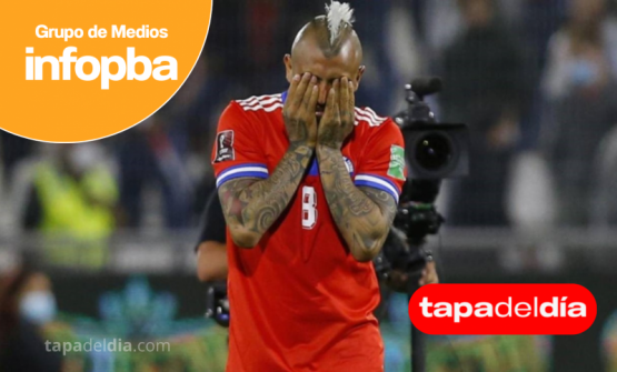 Acostumbrado a no ganar nada con su selección, Arturo Vidal sigue festejando las derrotas ajenas