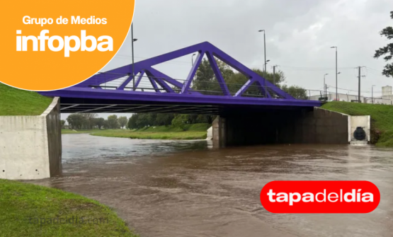 Pergamino registró 110 milímetros de lluvia y vivió un viernes bajo agua intensa