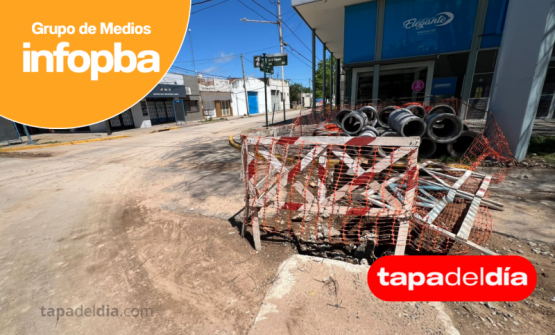 Javier Martínez endurece su reclamo por la obra paralizada del Colector Norte: “Nos rompieron la ciudad y la dejaron por la mitad”