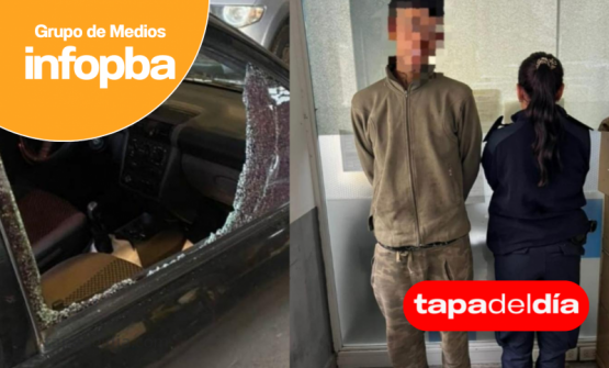 Delincuente detenido tras robar una notebook de un auto en Nicolás Repetto