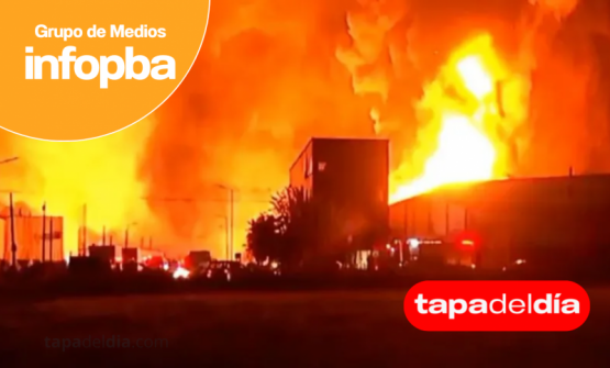 Ezeiza en alerta: un gigantesco incendio desató explosiones en un polo industrial y dejó más de 20 heridos