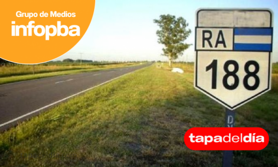 La ruta 188 entra en la mira: evalúan sumarla al RIGI para una reconstrucción completa y urgente