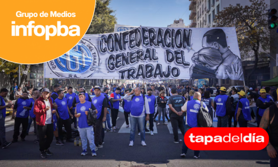 CGT y gremios aliados marchan masivamente contra la reforma laboral de Milei