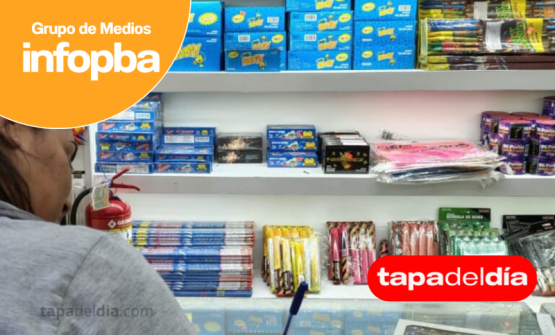 Comercios autorizados para vender pirotecnia y controles por ventas ilegales en vísperas de las fiestas