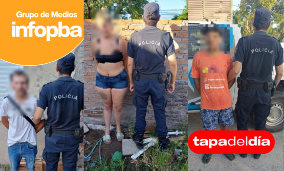 Allanamientos de urgencia: tres aprehendidos por un ataque con arma blanca en el barrio Malvinas