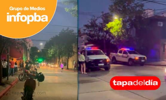 Persecución en el centro de Pergamino deja una mujer embarazada hospitalizada y un joven detenido