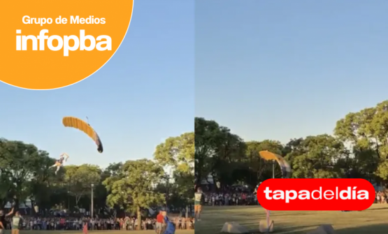 Operan este viernes al paracaidista que se lesionó al aterrizar durante la llegada aérea de los Reyes Magos