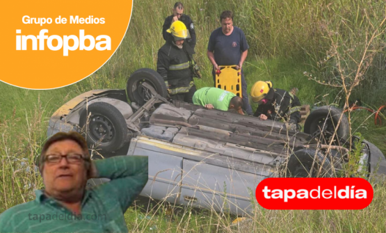 Carlos “Coco” Bello recibió el alta médica tras el vuelco en la autopista de la Ruta 8