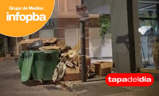 Pergamino refuerza el llamado de atención por el mal uso de los contenedores y alerta por el impacto en la higiene urbana