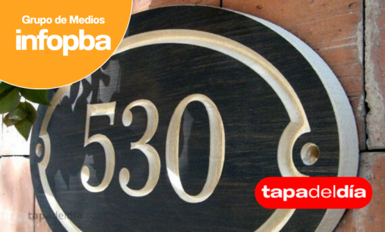 desde este año es obligatorio exhibir la numeración domiciliaria